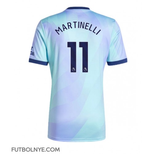 Camiseta Arsenal Gabriel Martinelli #11 Tercera Equipación 2024-25 manga corta